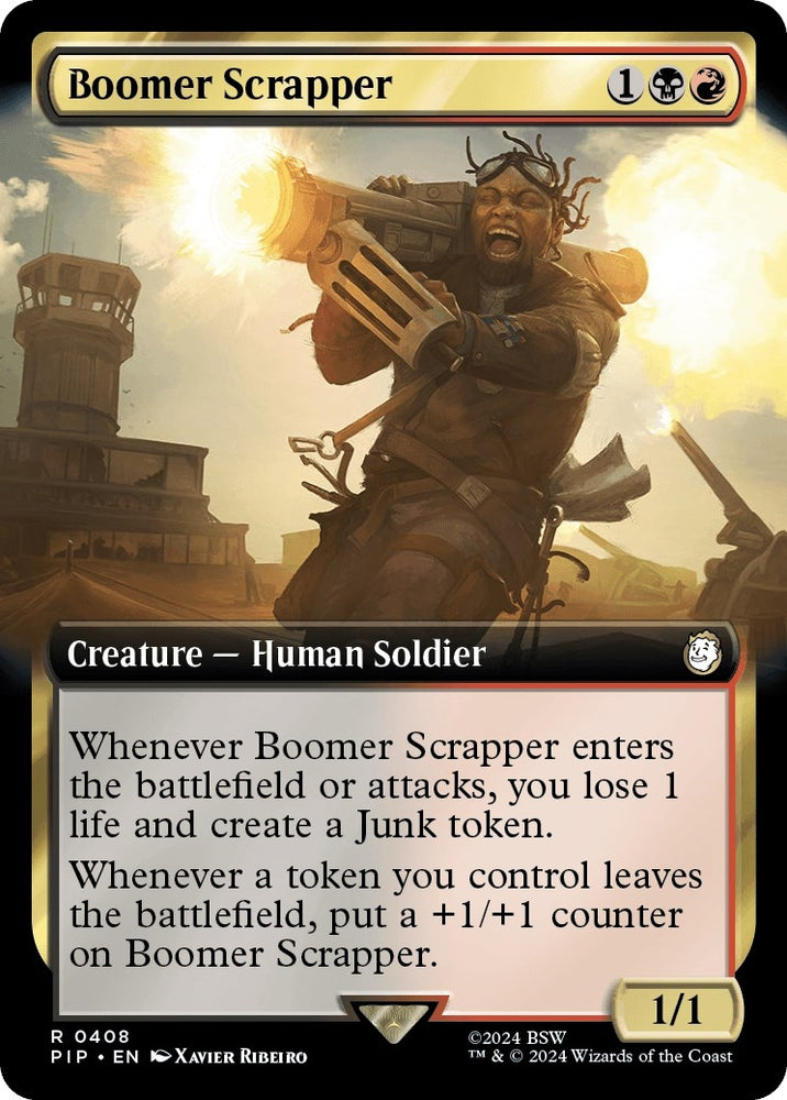 Image for Boomer Scrapper (Extended Art) (408) [Universes Beyond: Fallout]