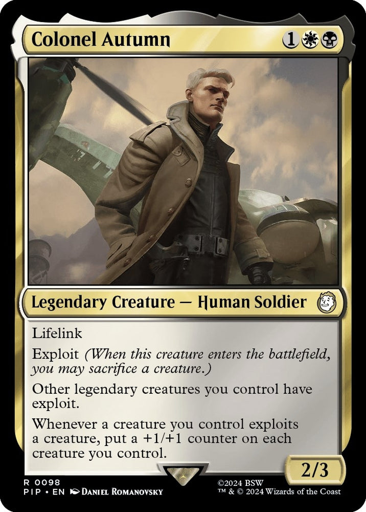 Image for Colonel Autumn (98) [Universes Beyond: Fallout]