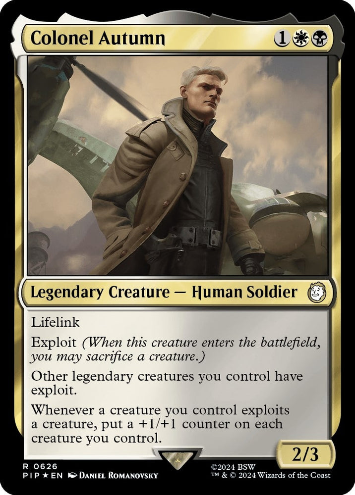 Image for Colonel Autumn (Surge Foil) (626) [Universes Beyond: Fallout]