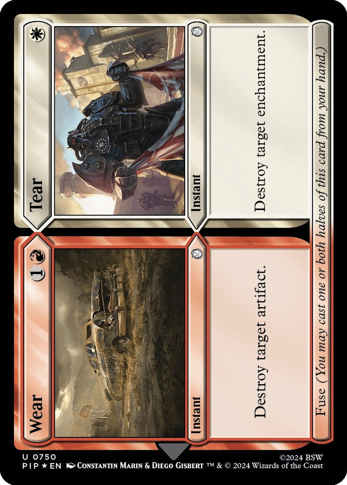 Image for Wear // Tear (Surge Foil) (750) [Universes Beyond: Fallout]