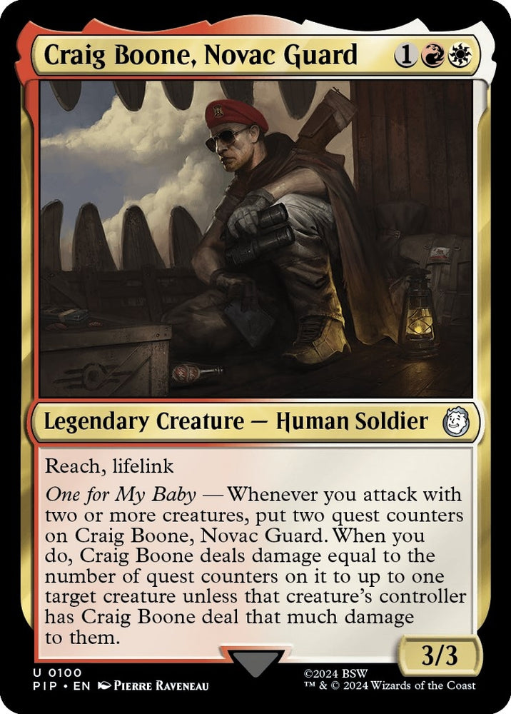 Image for Craig Boone, Novac Guard (100) [Universes Beyond: Fallout]