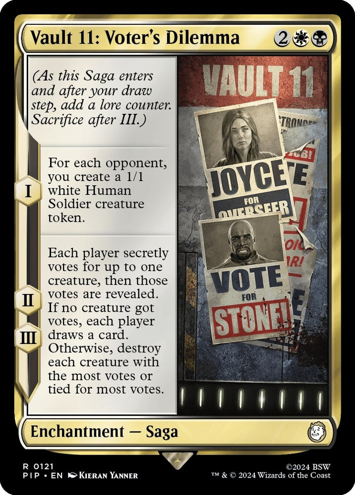 Image for Vault 11: Voter's Dilemma (121) [Universes Beyond: Fallout]