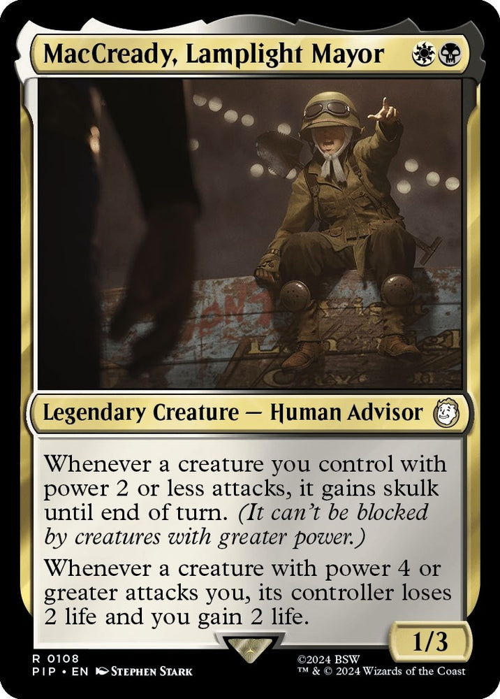 Image for MacCready, Lamplight Mayor (108) [Universes Beyond: Fallout]