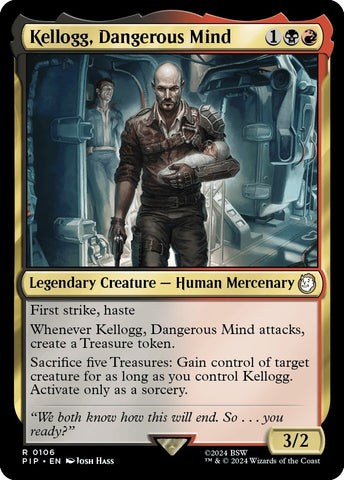 Image for Kellogg, Dangerous Mind (106) [Universes Beyond: Fallout]