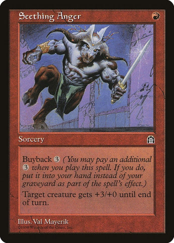 Image for Seething Anger - Magic: The Gathering