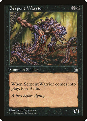 Image for Serpent Warrior - Magic: The Gathering