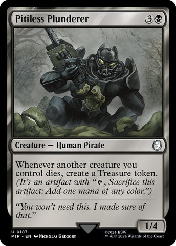Image for Pitiless Plunderer (187) [Universes Beyond: Fallout]