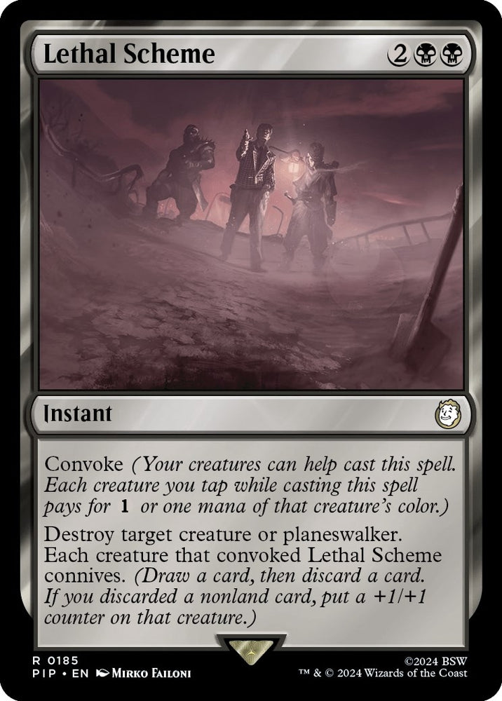 Image for Lethal Scheme (185) [Universes Beyond: Fallout]