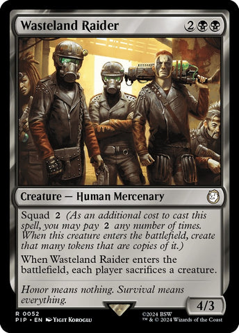 Image for Wasteland Raider (52) [Universes Beyond: Fallout]
