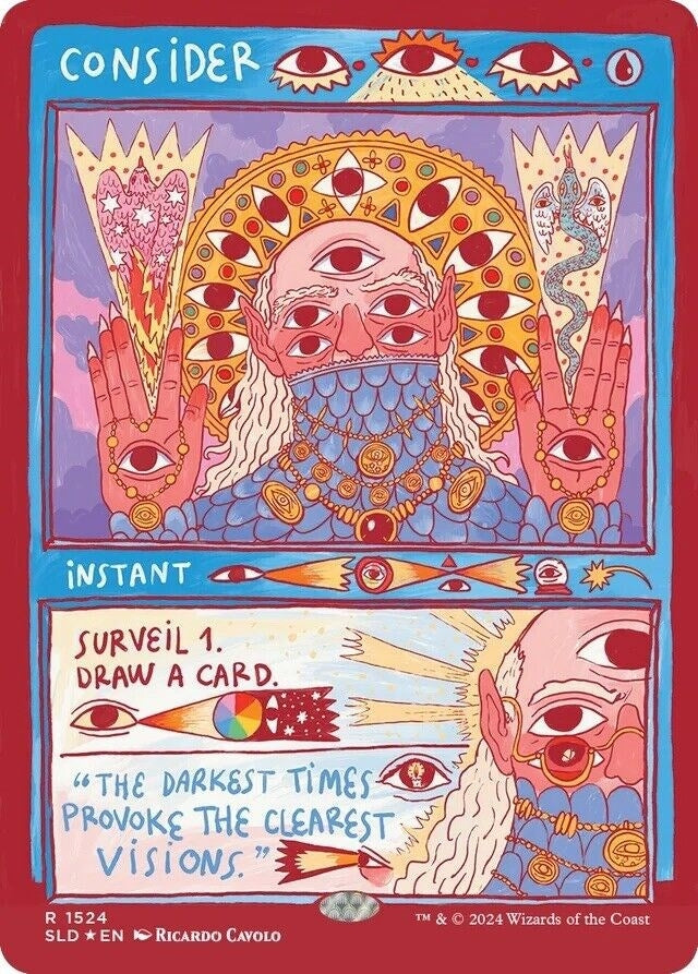 Image for Consider (Rainbow Foil) (1524) [Secret Lair Drop Series]