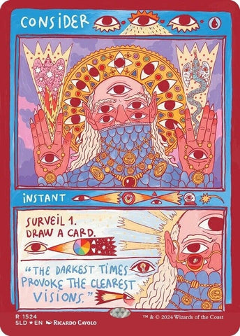 Image for Consider (Rainbow Foil) (1524) [Secret Lair Drop Series]