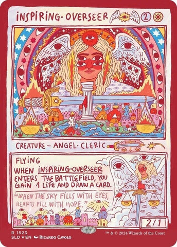 Image for Inspiring Overseer (Rainbow Foil) (1523) [Secret Lair Drop Series]