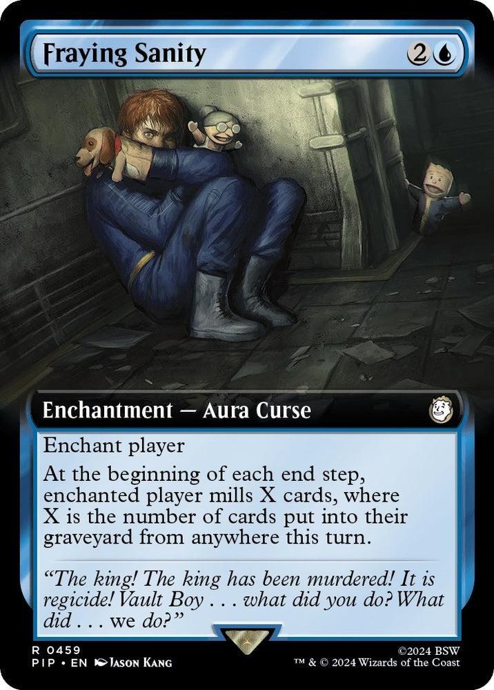 Image for Fraying Sanity (Extended Art) (459) [Universes Beyond: Fallout]