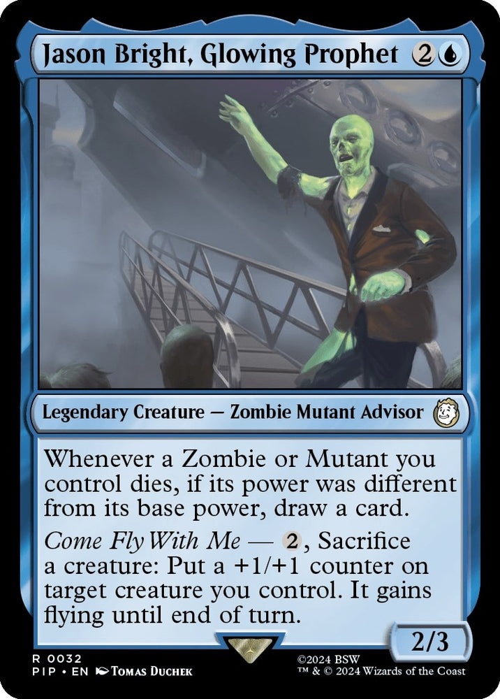 Image for Jason Bright, Glowing Prophet (32) [Universes Beyond: Fallout]