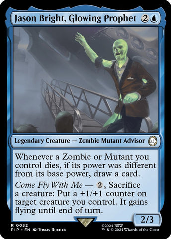 Image for Jason Bright, Glowing Prophet (32) [Universes Beyond: Fallout]