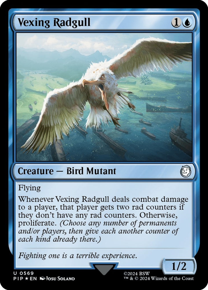 Image for Vexing Radgull (Surge Foil) (569) [Universes Beyond: Fallout]