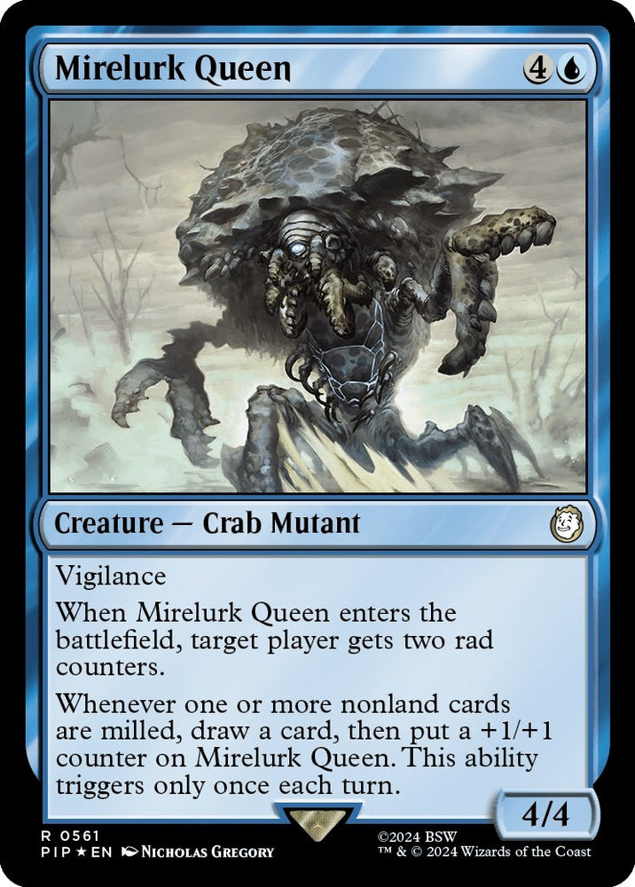 Image for Mirelurk Queen (Surge Foil) (561) [Universes Beyond: Fallout]