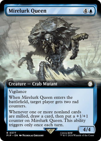 Image for Mirelurk Queen (Extended Art) (377) [Universes Beyond: Fallout]