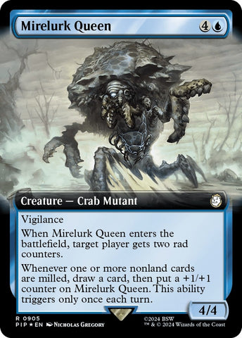 Image for Mirelurk Queen (Extended Art) (Surge Foil) (905) [Universes Beyond: Fallout]