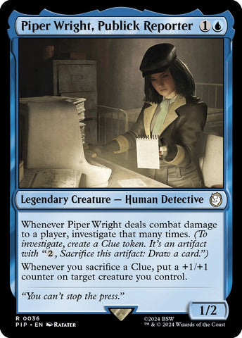Image for Piper Wright, Publick Reporter (36) [Universes Beyond: Fallout]