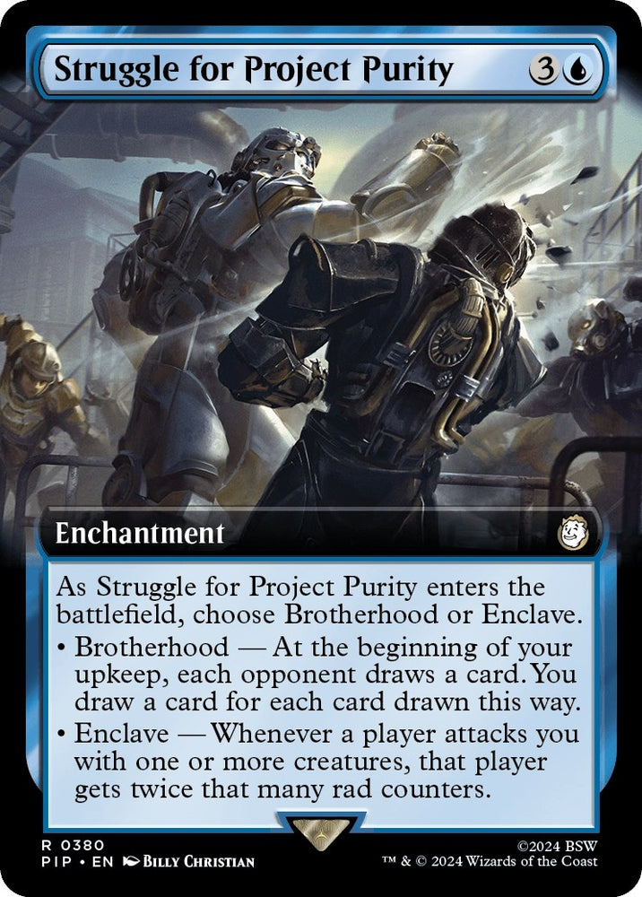 Image for Struggle for Project Purity (Extended Art) (380) [Universes Beyond: Fallout]