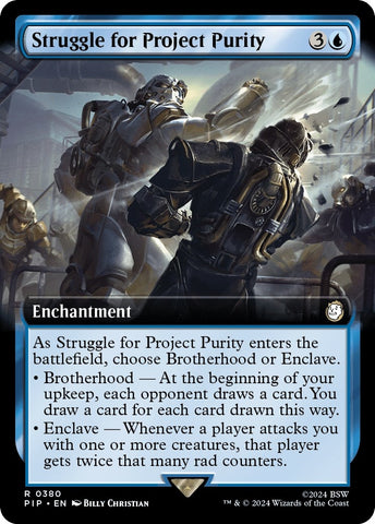 Image for Struggle for Project Purity (Extended Art) (380) [Universes Beyond: Fallout]