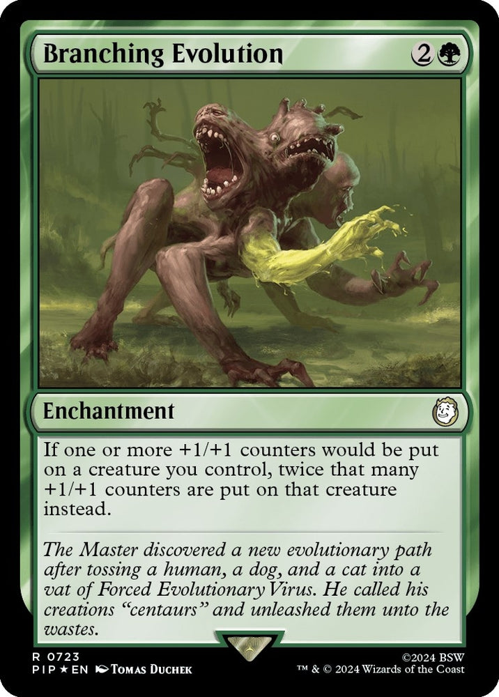 Image for Branching Evolution (Surge Foil) (723) [Universes Beyond: Fallout]