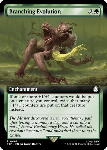 Image for Branching Evolution (Extended Art) (468) [Universes Beyond: Fallout]