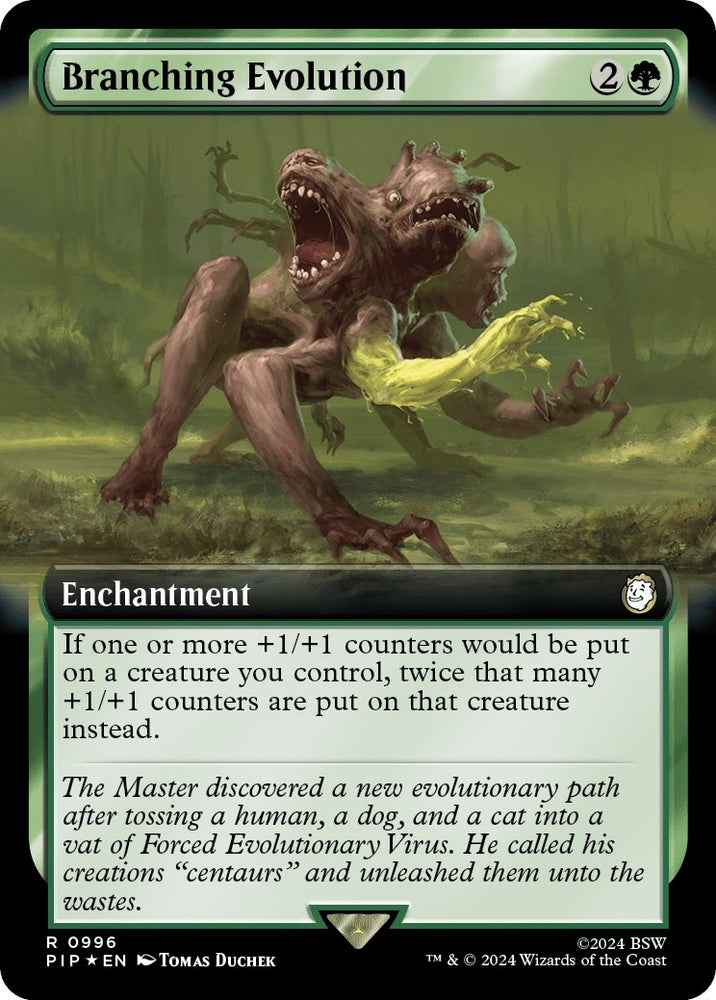 Image for Branching Evolution (Extended Art) (Surge Foil) (996) [Universes Beyond: Fallout]