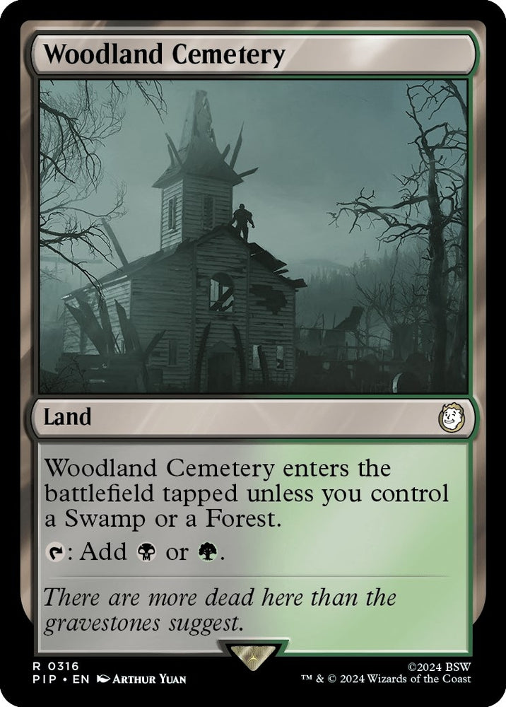 Image for Woodland Cemetery (316) [Universes Beyond: Fallout]