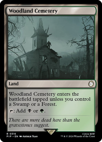 Image for Woodland Cemetery (316) [Universes Beyond: Fallout]