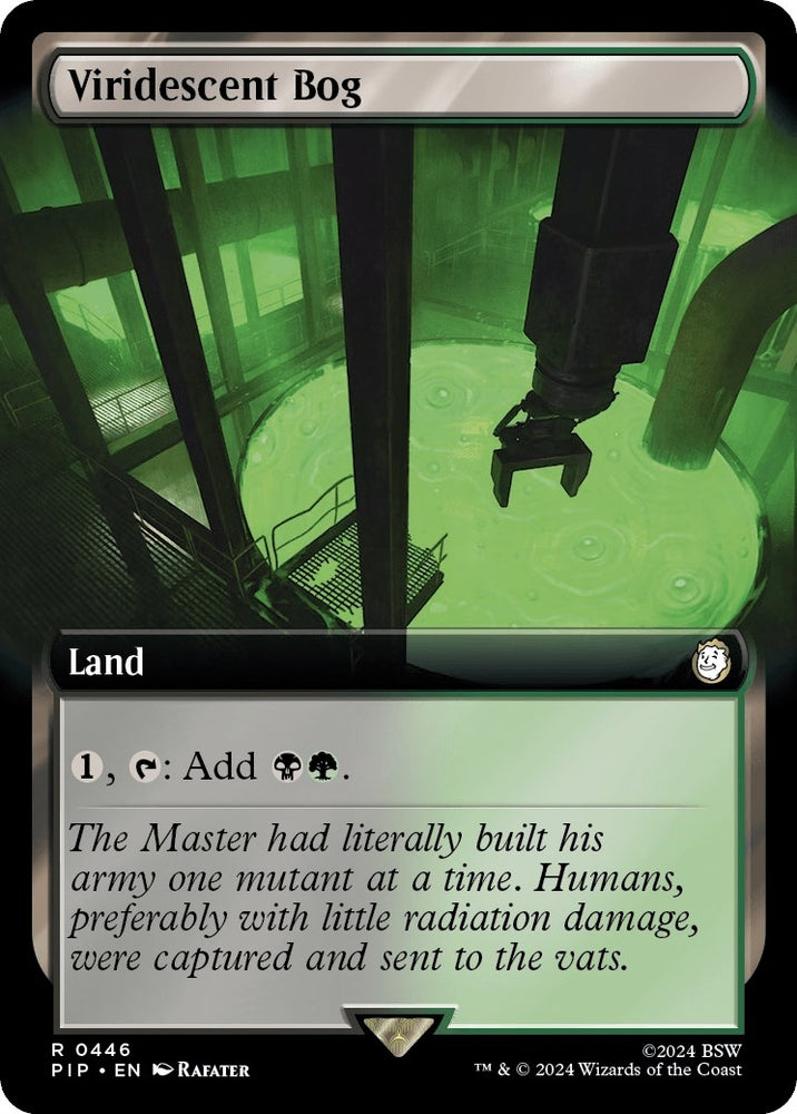 Image for Viridescent Bog (Extended Art) (446) [Universes Beyond: Fallout]