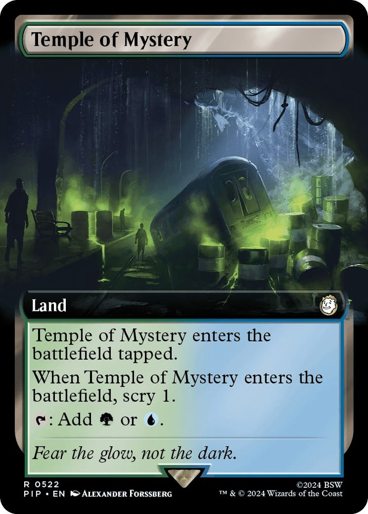 Image for Temple of Mystery (Extended Art) (522) [Universes Beyond: Fallout]