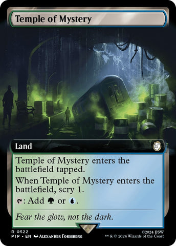 Image for Temple of Mystery (Extended Art) (522) [Universes Beyond: Fallout]
