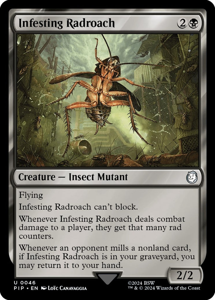 Image for Infesting Radroach (46) [Universes Beyond: Fallout]
