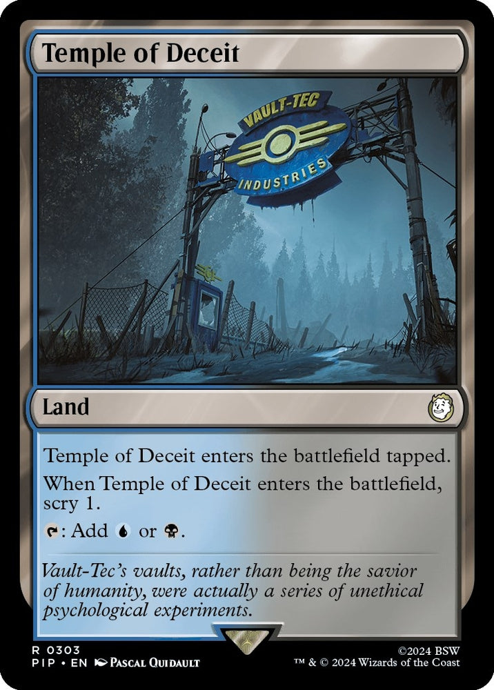 Image for Temple of Deceit (303) [Universes Beyond: Fallout]