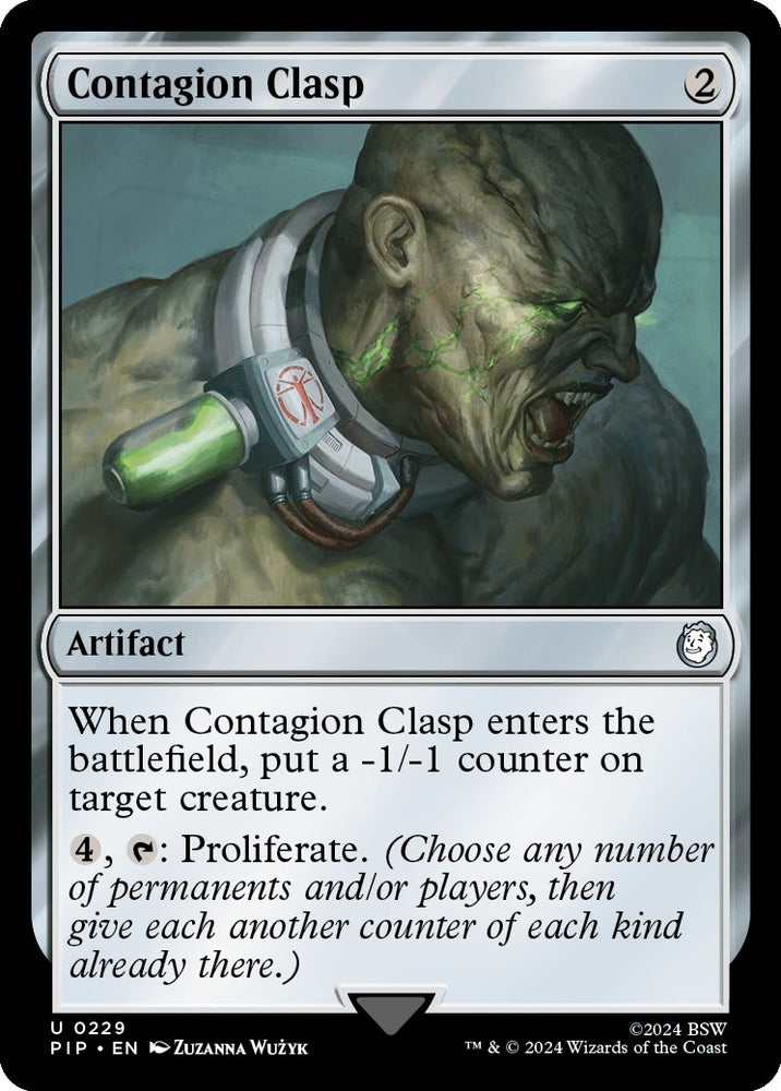 Image for Contagion Clasp (229) [Universes Beyond: Fallout]