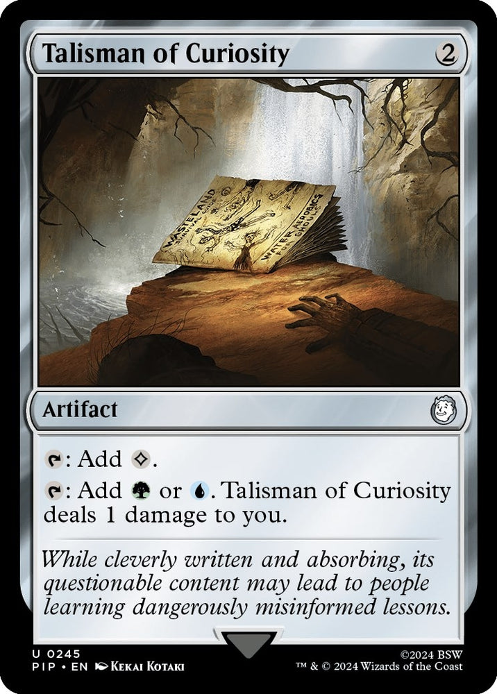 Image for Talisman of Curiosity (245) [Universes Beyond: Fallout]