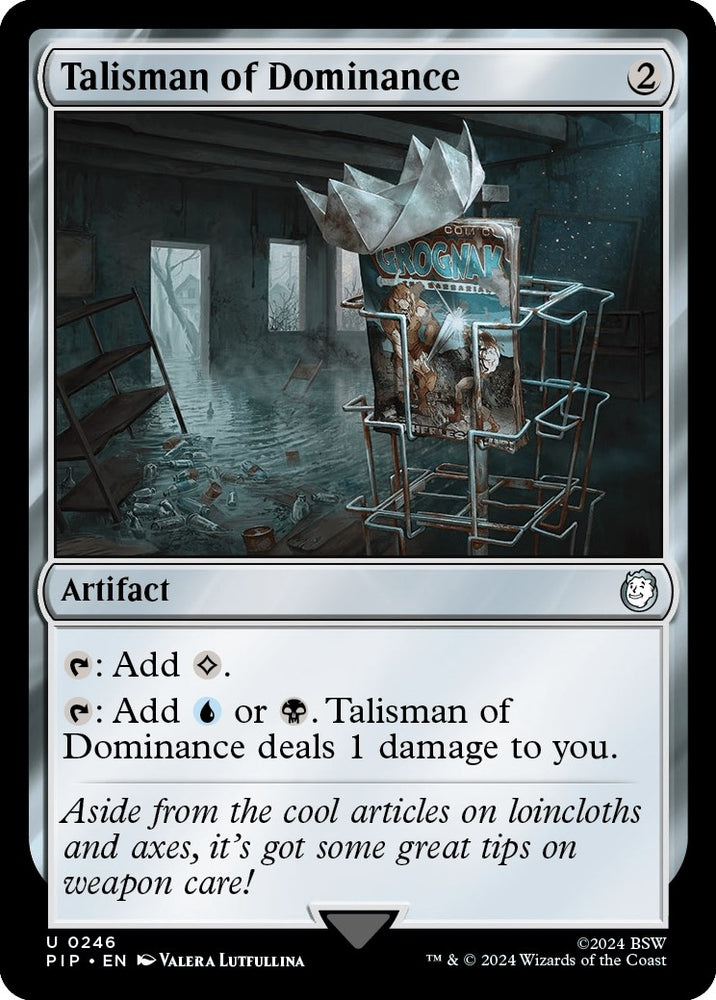 Image for Talisman of Dominance (246) [Universes Beyond: Fallout]