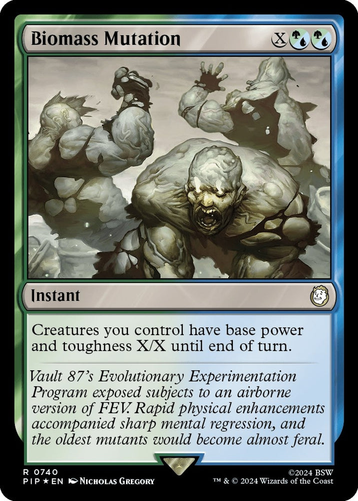 Image for Biomass Mutation (Surge Foil) (740) [Universes Beyond: Fallout]