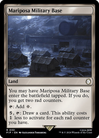 Image for Mariposa Military Base (151) [Universes Beyond: Fallout]