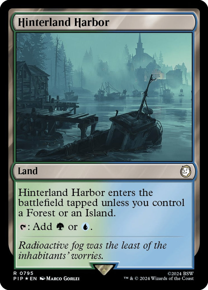 Image for Hinterland Harbor (Surge Foil) (795) [Universes Beyond: Fallout]