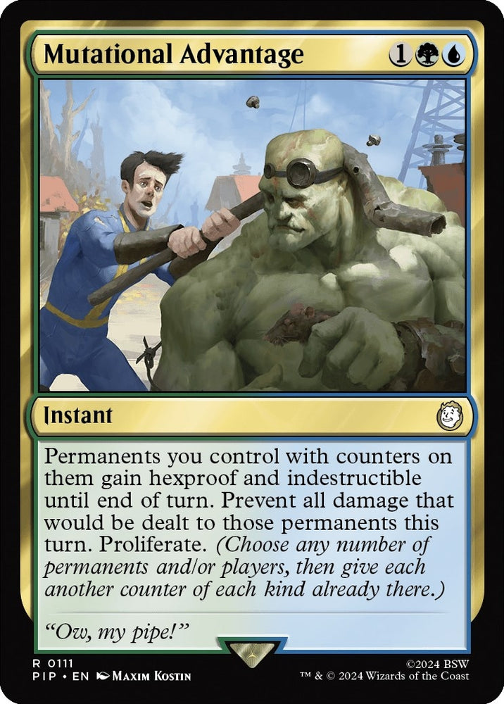 Image for Mutational Advantage (111) [Universes Beyond: Fallout]