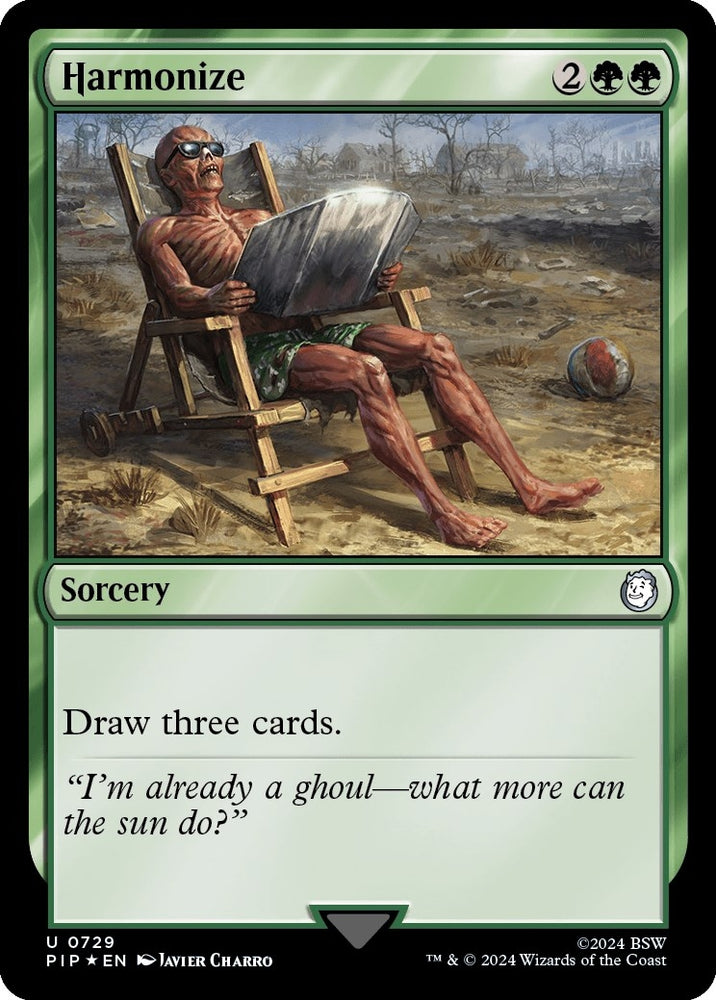 Image for Harmonize (Surge Foil) (729) [Universes Beyond: Fallout]