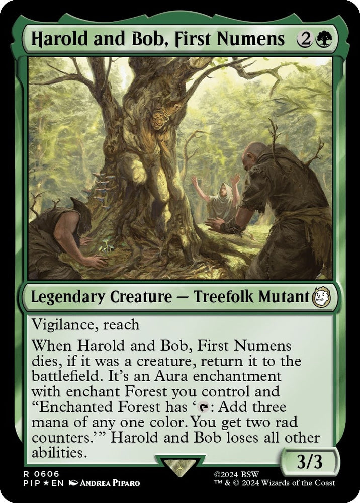 Image for Harold and Bob, First Numens (Surge Foil) (606) [Universes Beyond: Fallout]