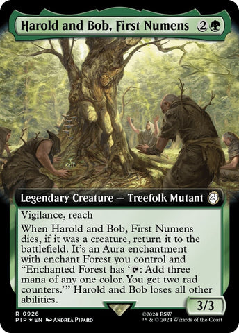 Image for Harold and Bob, First Numens (Extended Art) (Surge Foil) (926) [Universes Beyond: Fallout]