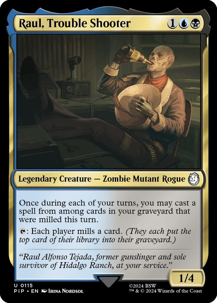 Image for Raul, Trouble Shooter (115) [Universes Beyond: Fallout]