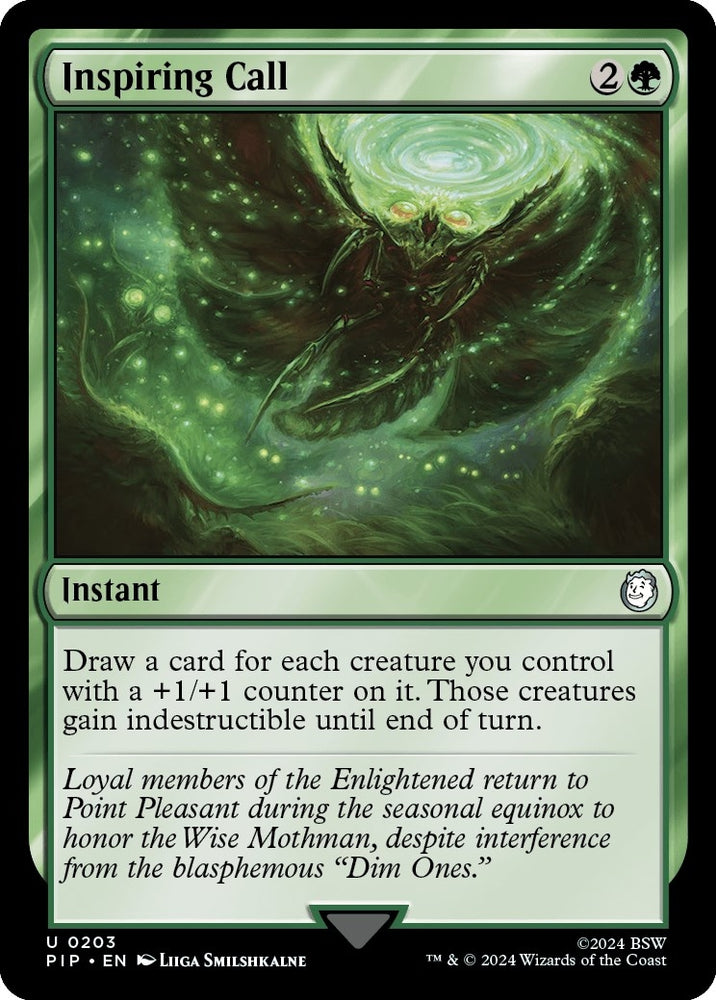 Image for Inspiring Call (203) [Universes Beyond: Fallout]