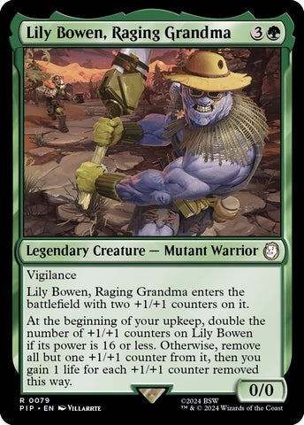 Image for Lily Bowen, Raging Grandma (79) [Universes Beyond: Fallout]