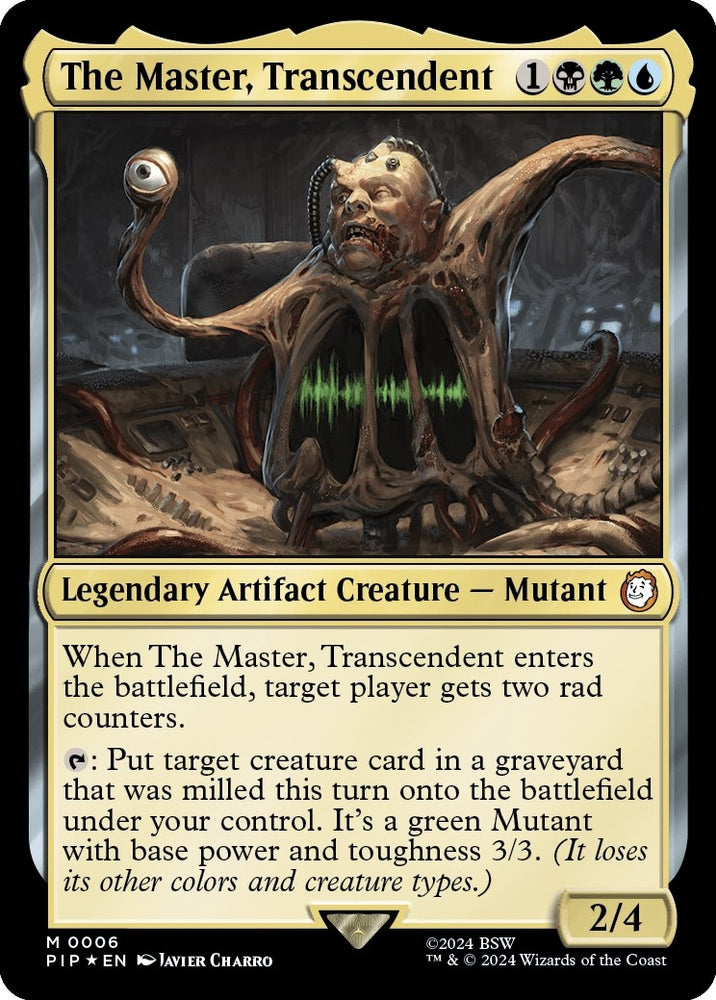 Image for The Master, Transcendent (6) [Universes Beyond: Fallout]